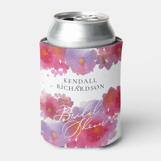 Brautparty Floral Dosenkühler (Kanne Vorderseite)