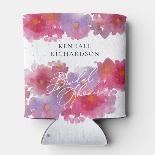 Brautparty Floral Dosenkühler (Rückseite)