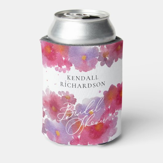 Brautparty Floral Dosenkühler (Kanne Rückseite)