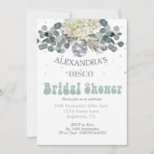 Brautparty Floral Dusty Einladung (Vorderseite)