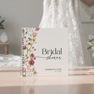 Brautparty Floral Guest Notizblock