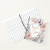 Brautparty floral notizblock (Innenseite)