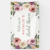 Brautparty Floral Watercolor Banner (Vertikal)