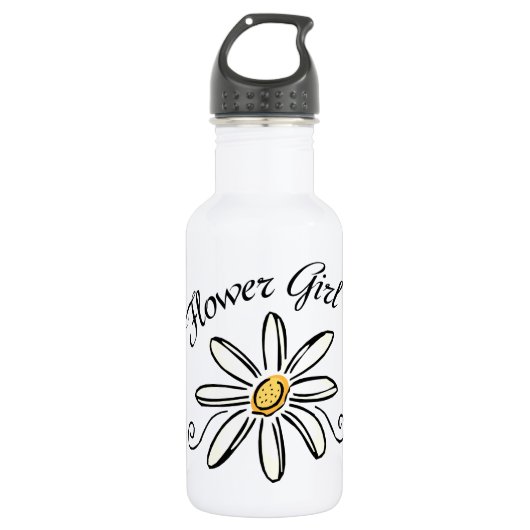 Brautparty Flower Girl Trinkflasche (Vorderseite)