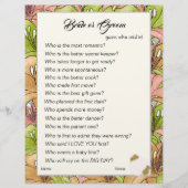 Brautparty Flyer (Vorne)