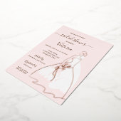 Brautparty Folieneinladung (Gedreht)