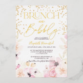 Brautparty Folieneinladung (Vorderseite)