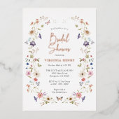 Brautparty Folieneinladung (Vorderseite)