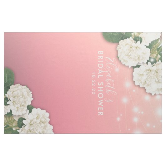 Brautparty Foto Backend Blume String Lights Stoff (Yard (91,4 cm))