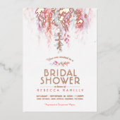 Brautparty Foto Folieneinladung (Vorderseite)