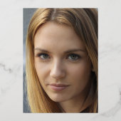 Brautparty Foto Folieneinladung (Rückseite)