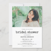 Brautparty-Foto für Vintage Schreibmaschinen