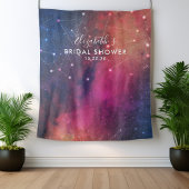 Brautparty Foto Hintergrund Galaxy-Sternbilder Wandteppich