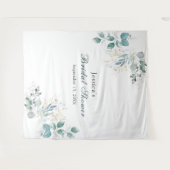 Brautparty Foto Hintergrundband Wandteppich (Vorderseite (Horizontal))