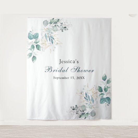 Brautparty Foto Hintergrundband Wandteppich (Vorderseite)