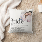 Brautparty-Foto Kissen (Decke)