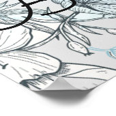 Brautparty Foto Prop Poster (Ecke)