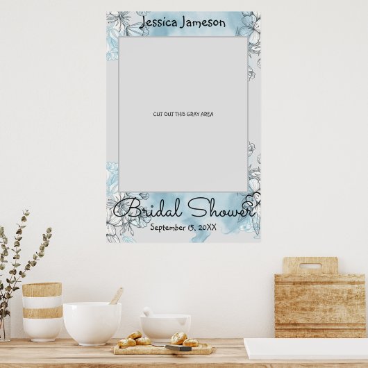 Brautparty Foto Prop Poster (Küche)