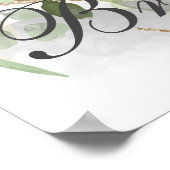 Brautparty Foto Prop Poster (Ecke)