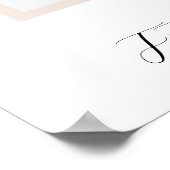 Brautparty Foto Prop Sign - Benutzerdefiniertes Po Poster (Ecke)