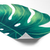 Brautparty Foto Prop Tropenschaum Poster (Ecke)