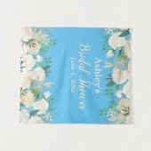 Brautparty Foto Stand Hintergrund Blue Drop Prop Wandteppich (Vorderseite (Horizontal))