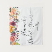 Brautparty Foto Stand Hintergrund Fall Boho Prop Wandteppich (Vorderseite)