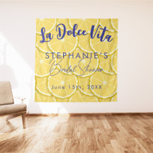 Brautparty-Foto-Standbänder für Zitronen