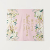 Brautparty-Foto-Standvorhang Rosa-Prop Wandteppich (Vorderseite (Horizontal))