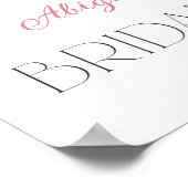 Brautparty frisch - 16x20 poster (Ecke)