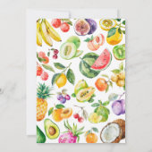 Brautparty "frisch" einladung (Rückseite)