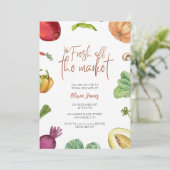 Brautparty frisch einladung (Stehend Vorderseite)