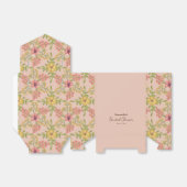 Brautparty Frühling Blumenrosa Hübsche Blume Geschenkschachtel (Ungefaltet)