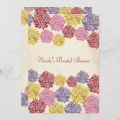 Brautparty-Frühlings-Blumen-Garten-Einladung Einladung (Vorne/Hinten)