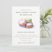 Brautparty für Bäckereien Einladung (Stehend Vorderseite)