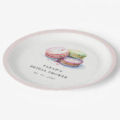 Brautparty für Bäckereien Pappteller (Schrägansicht)