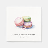 Brautparty für Bäckereien Serviette (Vorderseite)