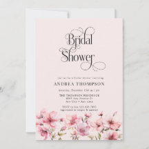 Brautparty für Blume in Rosa