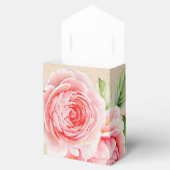 Brautparty für Blumenmuster mit Aquarellfarben Geschenkschachtel (Geöffnet)