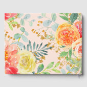 Brautparty für Blumenzwiebeln und Gold-Glitzer Gästebuch (Rückseite)