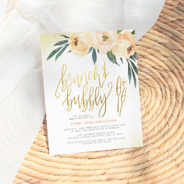 Brautparty für Blütenbrunch und Bubbly