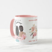 Brautparty für Bridesmaid mit eigener Marke Tasse (Vorderseite Links)