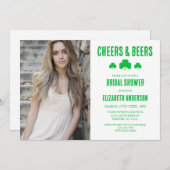 Brautparty für Cheers und Biere Einladung (Vorne/Hinten)