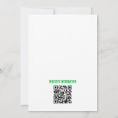 Brautparty für Cheers und Biere Einladung (Rückseite)