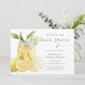 Brautparty für das Overlay-Hauptgerade Einladung (Stehend Vorderseite)