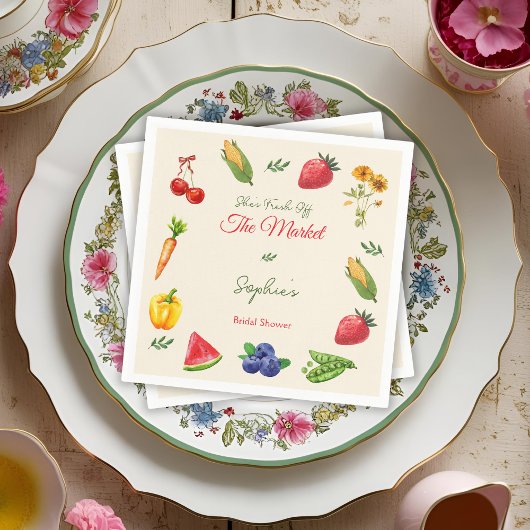 Brautparty für den Bauer Serviette