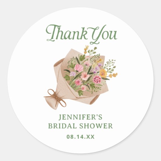 Brautparty für den Bauernmarkt Runder Aufkleber (Vorderseite)