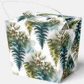 Brautparty für die Aquarellkiefer Geschenkschachtel (Rückseite)