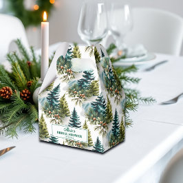 Brautparty für die Aquarellkiefer Geschenkschachtel