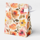 Brautparty für die Blume im Herbst Geschenkschachtel (Rückseite)